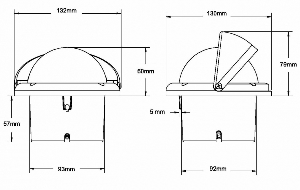 Ritchie Helmsman HF-743 g&ouml;mme pusula